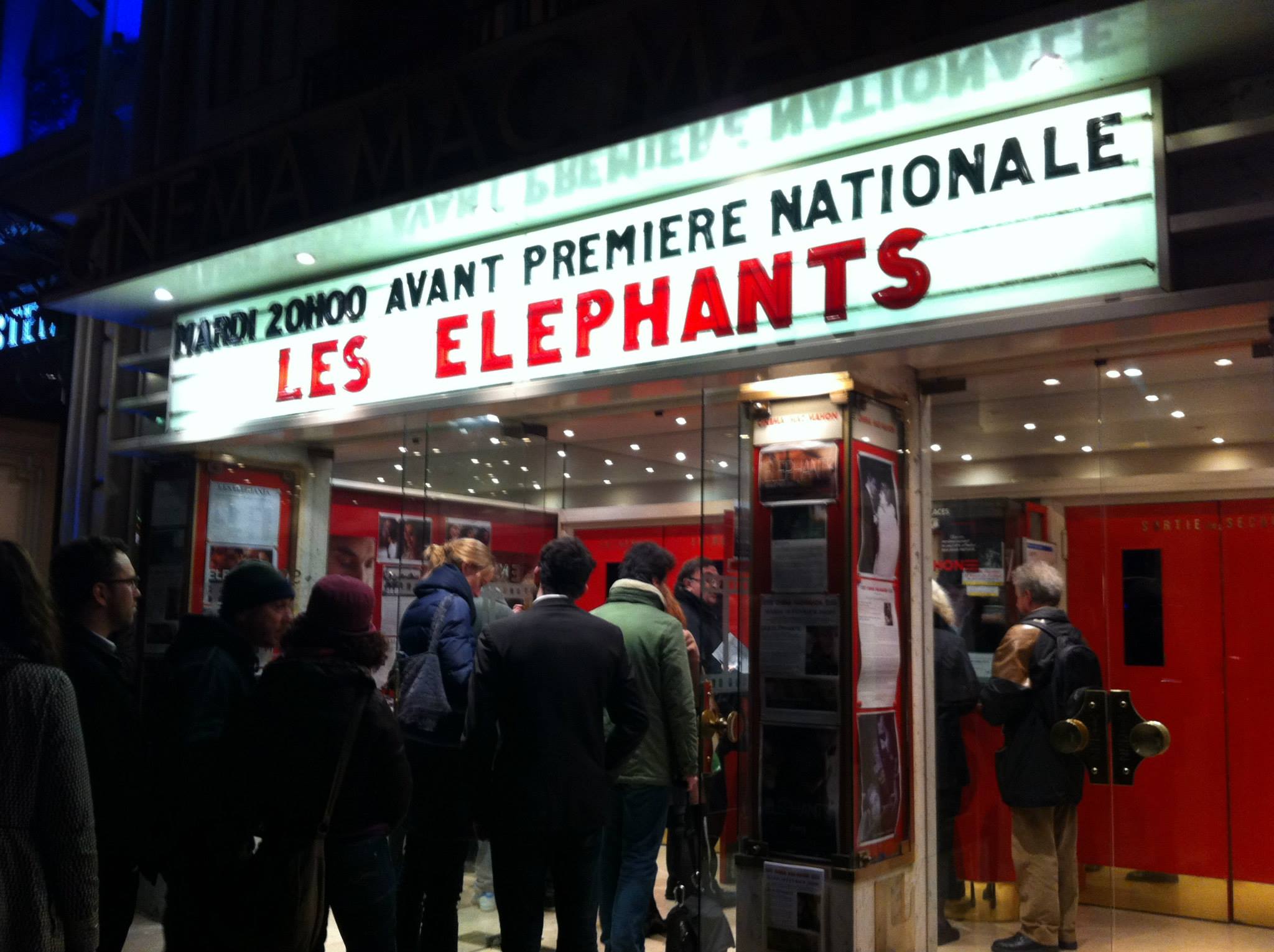 Les Éléphants · avant-première nationale