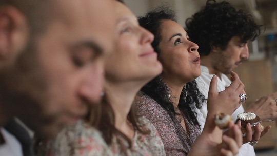 Mikaël Chirinian, Caroline Filipek, Cathy Nouchi et Damien Roussineau