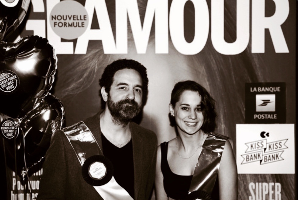 Emmanuel Saada et Cendrine Genty · événement Glamour