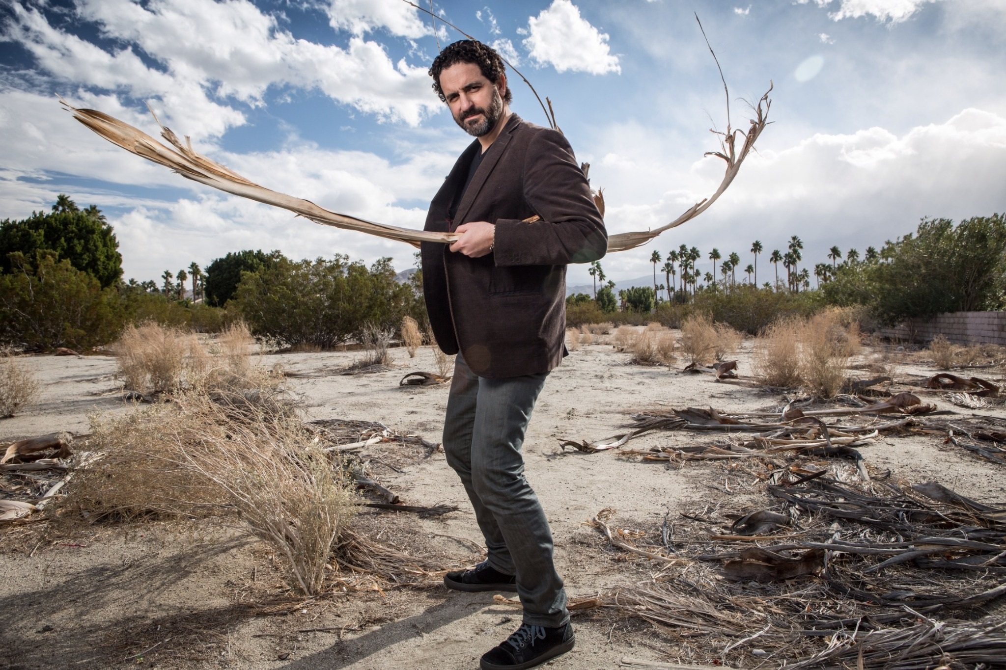 Emmanuel Saada · dans le désert, autour de Palm Springs