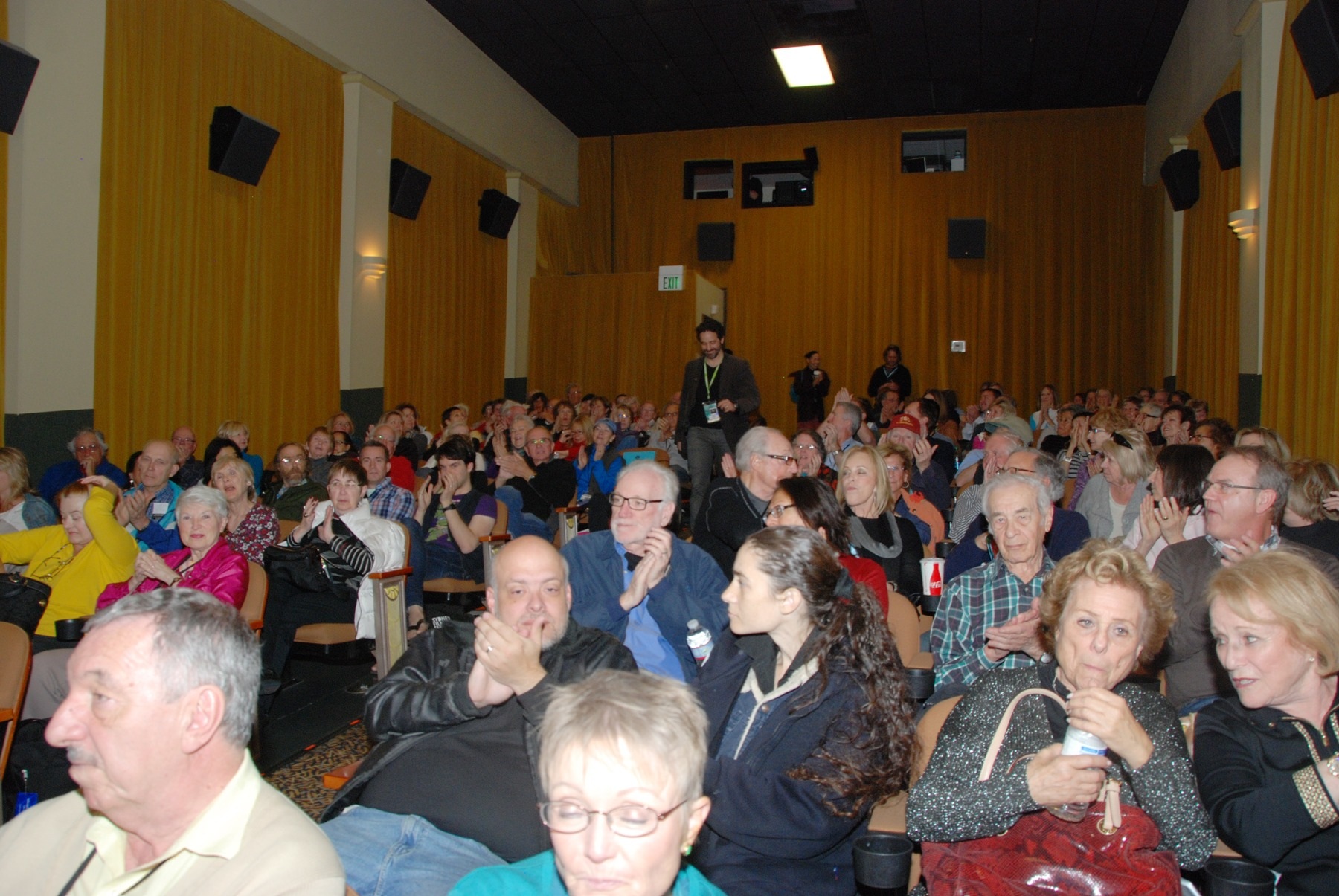 Le public de la projection des Éléphants · Palm Springs · 2013