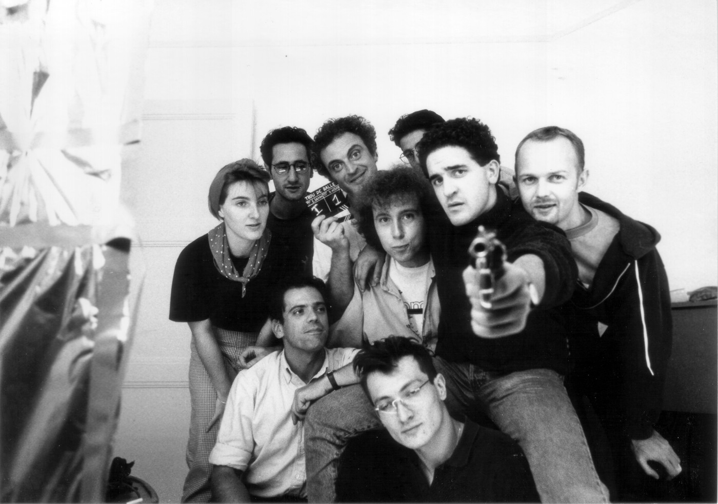 Trou de balle · photo de tournage